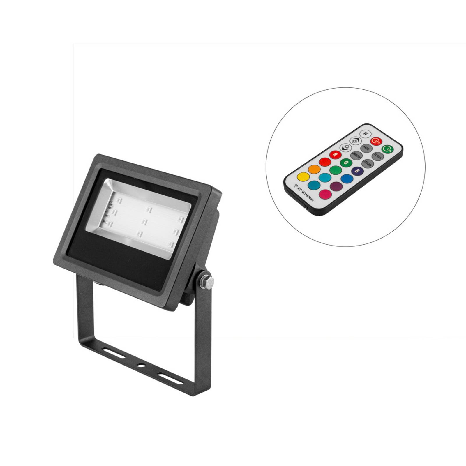EVN LED-Außenstrahler LFA1099N, RGB, Fernbedienung, 18 cm EVN LED-Außenstrahler LFA1099N, RGB, Fernbedienung, 18 cm von EVN