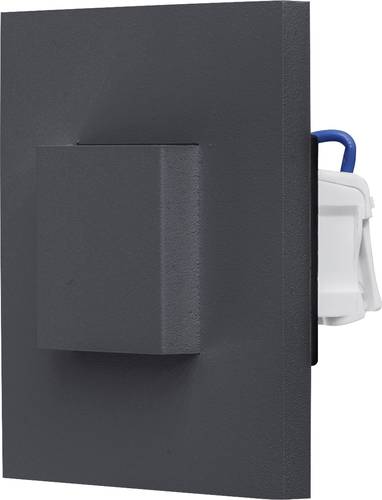 EVN LQ41802AD LED-Wandeinbauleuchte LED LED fest eingebaut 1.8W Anthrazit EVN LQ41802AD LED-Wandeinbauleuchte LED LED fest eingebaut 1.8W Anthrazit von EVN