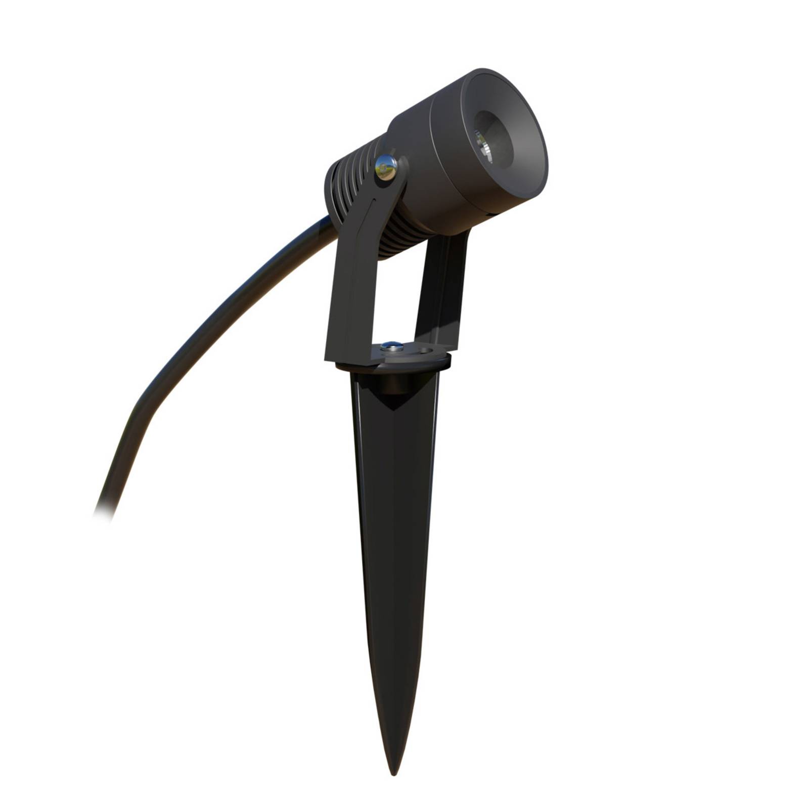 EVN Merlo LED-Gartenspot mit Erdspieß, 3.000K, 5W EVN Merlo LED-Gartenspot mit Erdspieß, 3.000K, 5W von EVN