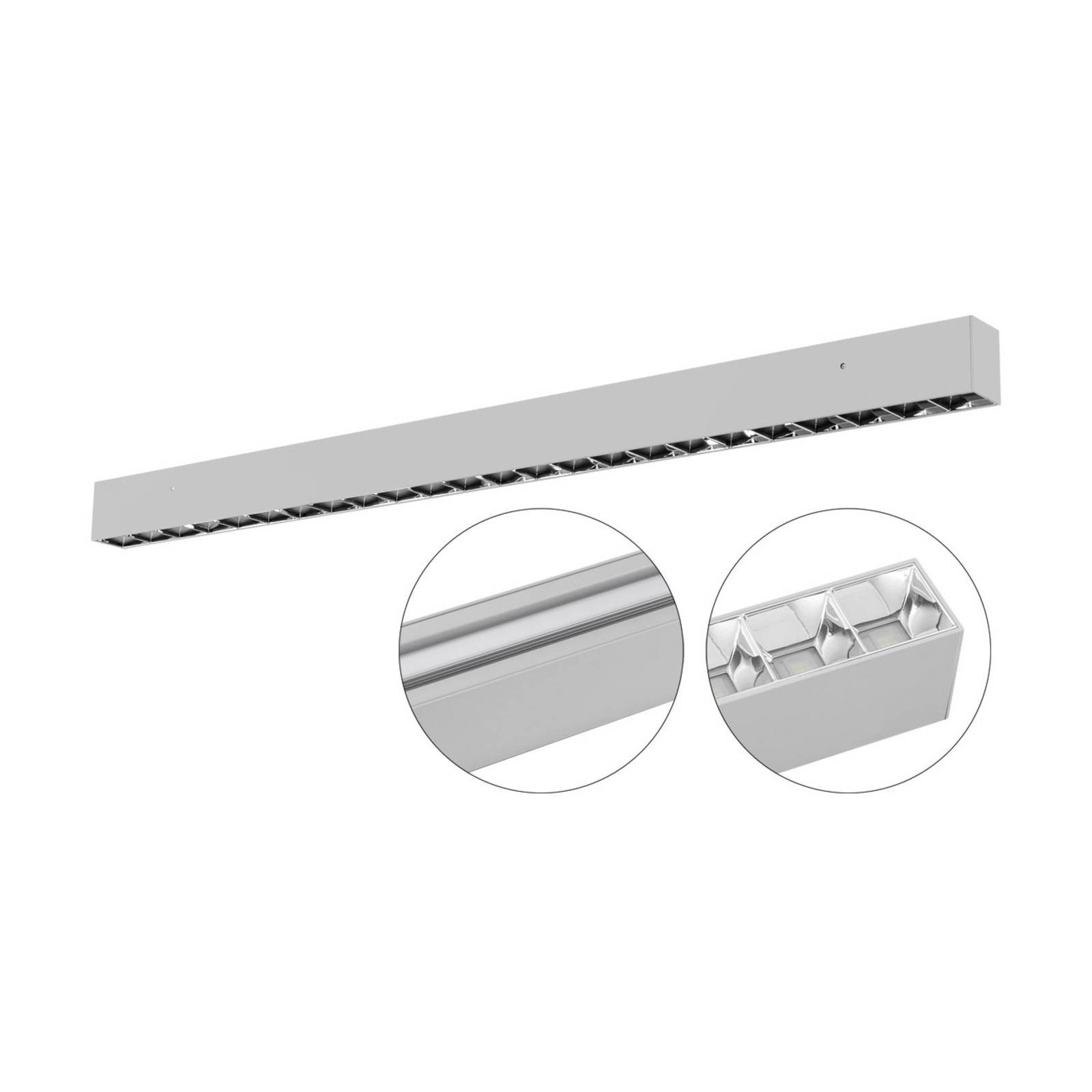 EVN Munus LED-Hängeleuchte up&down 4.000 K silber EVN Munus LED-Hängeleuchte up&down 4.000 K silber von EVN