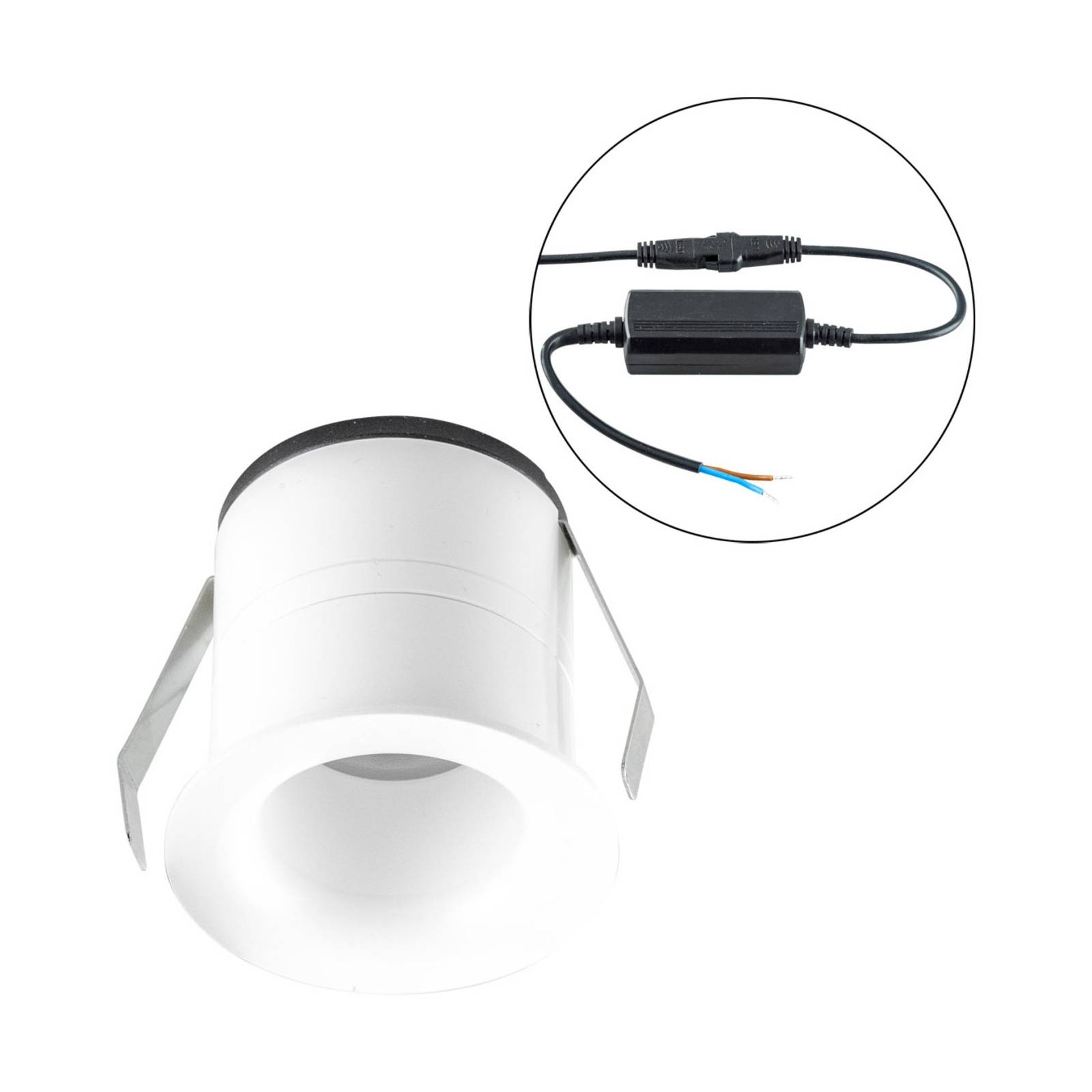 EVN Noblendo LED-Deckeneinbauleuchte weiß Ø 5,5 cm EVN Noblendo LED-Deckeneinbauleuchte weiß Ø 5,5 cm von EVN