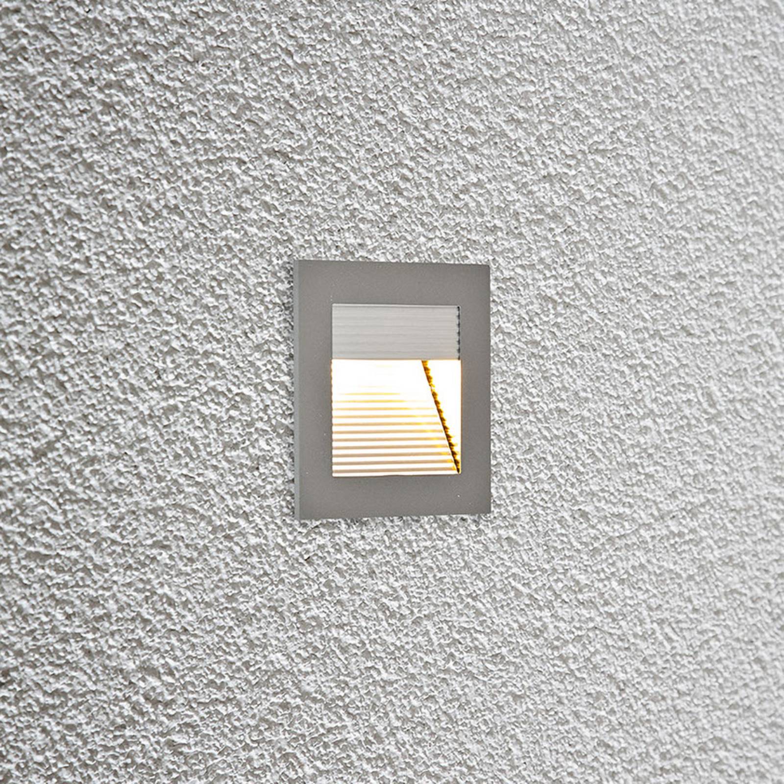 EVN P2140 LED-Wandeinbauleuchte, 3.000 K, alu EVN P2140 LED-Wandeinbauleuchte, 3.000 K, alu von EVN