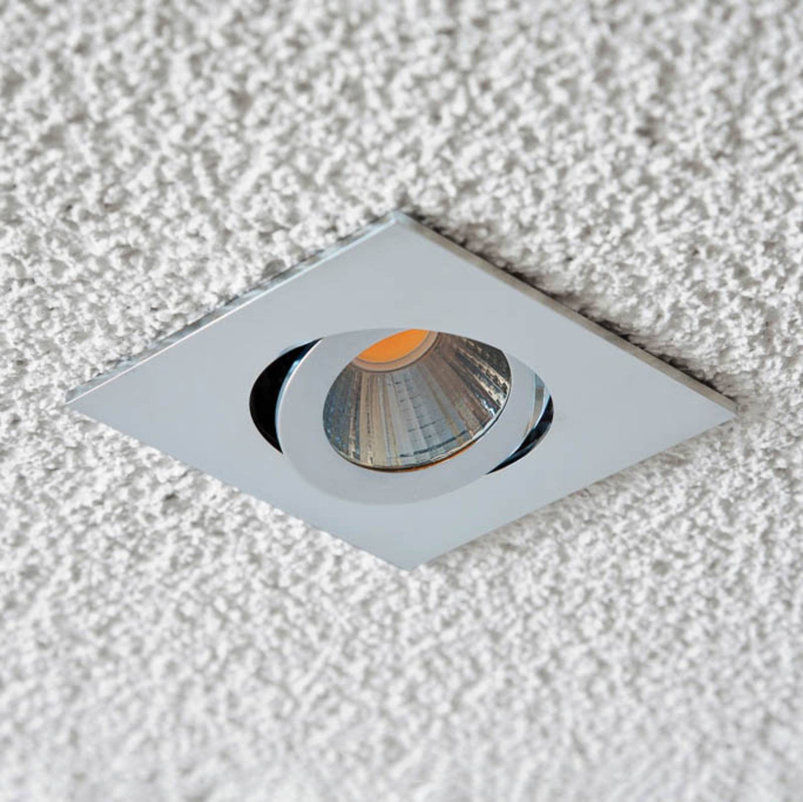 EVN PC20 Einbau eckig Phasendimmer 3000K chrom EVN PC20 Einbau eckig Phasendimmer 3000K chrom von EVN