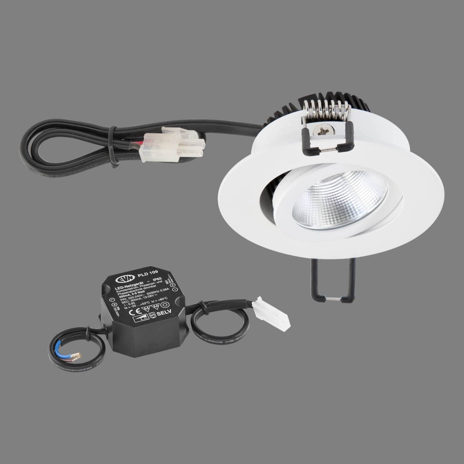 EVN PC20 Einbaulampe rund Phasendimmer 3000K weiß EVN PC20 Einbaulampe rund Phasendimmer 3000K weiß von EVN