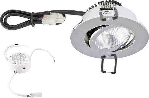 EVN PC20D61102 LED-Einbauleuchte LED LED fest eingebaut 6W Chrom von EVN