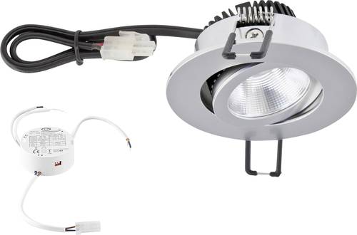 EVN PC20D61502 LED-Einbauleuchte LED LED fest eingebaut 6W Chrom von EVN