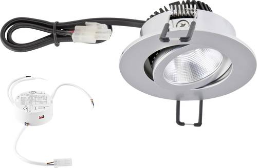 EVN PC20D615D2W LED-Einbauleuchte LED LED fest eingebaut 6W Chrom von EVN