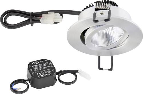 EVN PC20N61402 LED-Einbauleuchte LED LED fest eingebaut 6W Aluminium von EVN