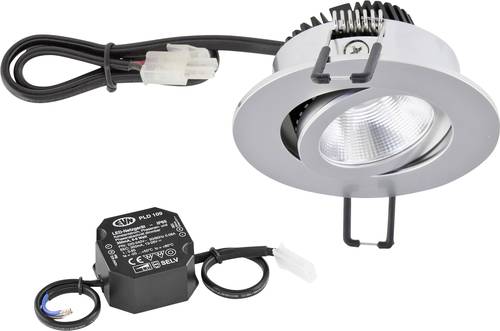 EVN PC20N61502 LED-Einbauleuchte LED LED fest eingebaut 6W Chrom von EVN