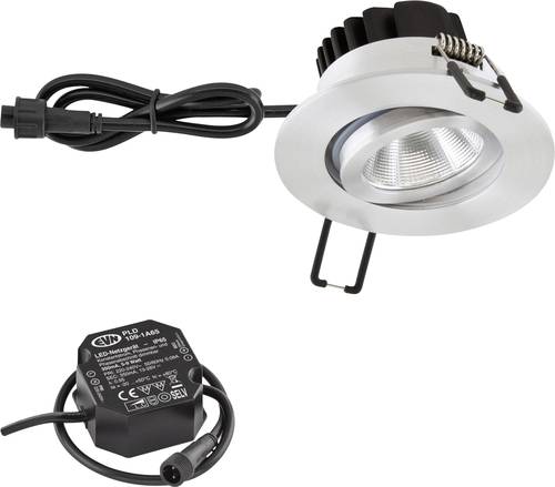 EVN PC650N91402 LED-Einbauleuchte LED LED fest eingebaut 8.4W Aluminium von EVN