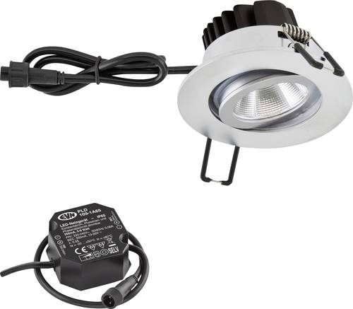 EVN PC650N91502 LED-Einbauleuchte LED LED fest eingebaut 8.4W Chrom von EVN