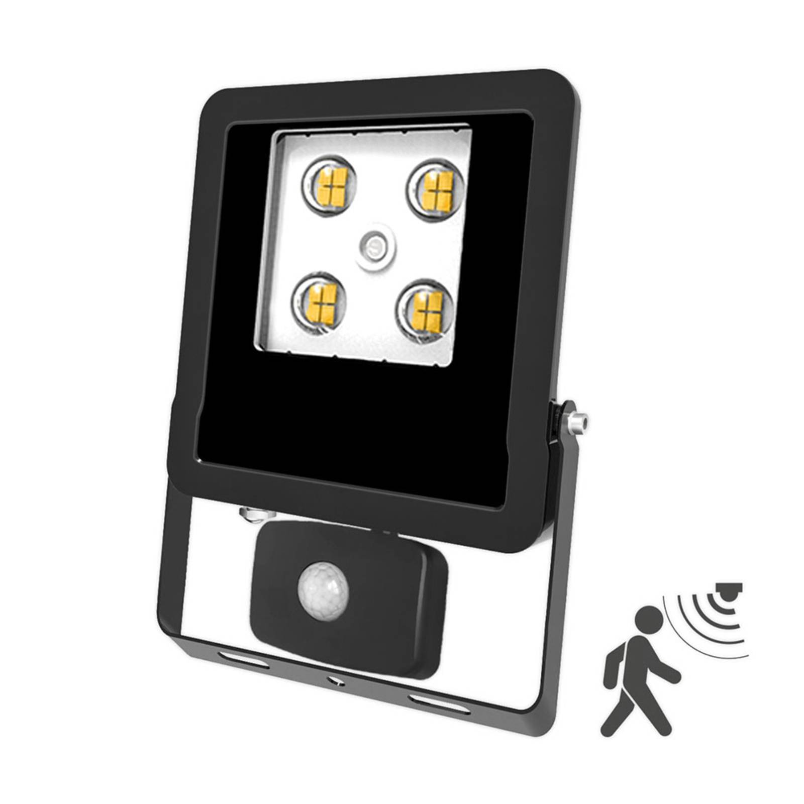 EVN Panthera Außenstrahler Sensor IP44 10W 3.000K EVN Panthera Außenstrahler Sensor IP44 10W 3.000K von EVN