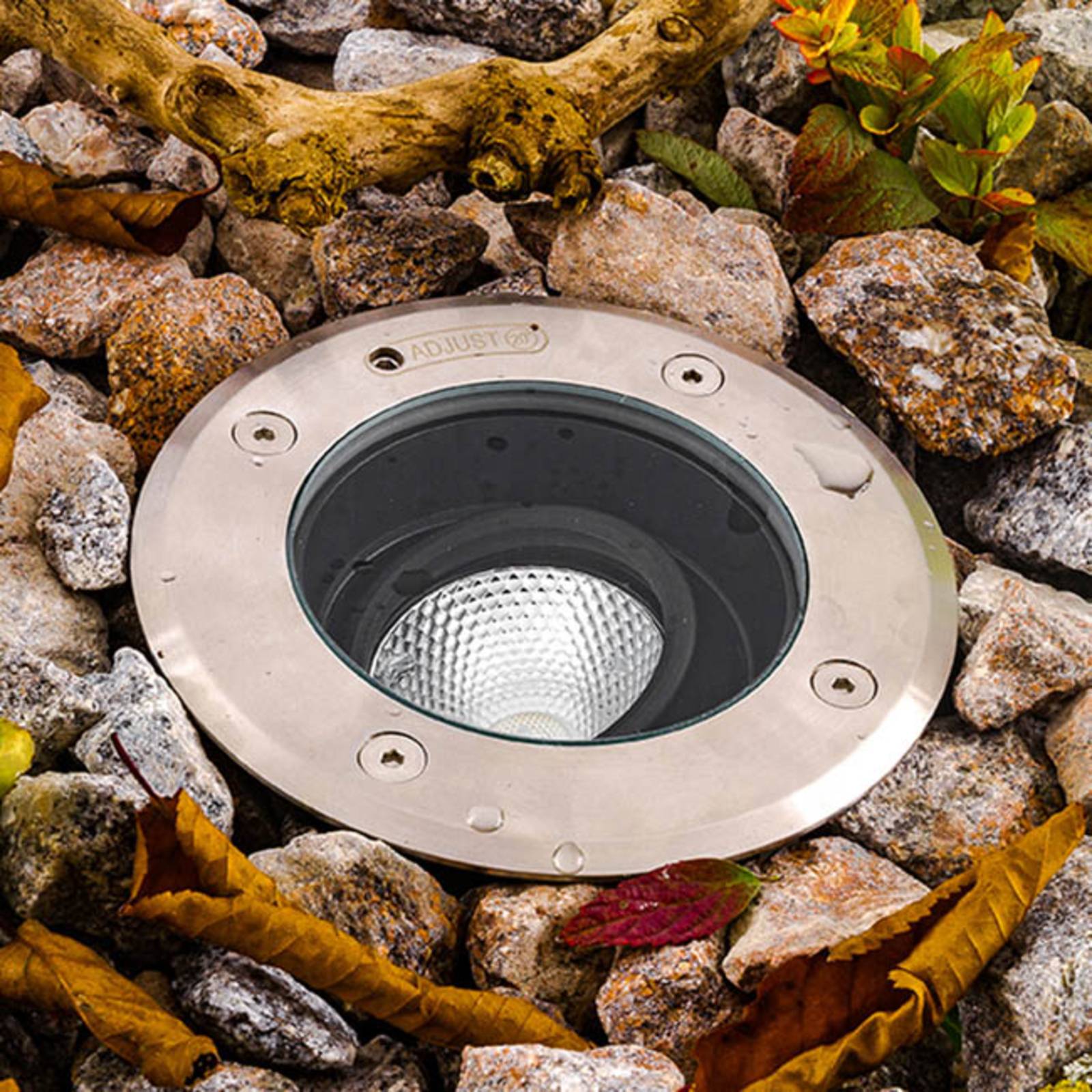 EVN Pentola Einbaulampe edelstahl Ø13,5cm 3.000K EVN Pentola Einbaulampe edelstahl Ø13,5cm 3.000K von EVN