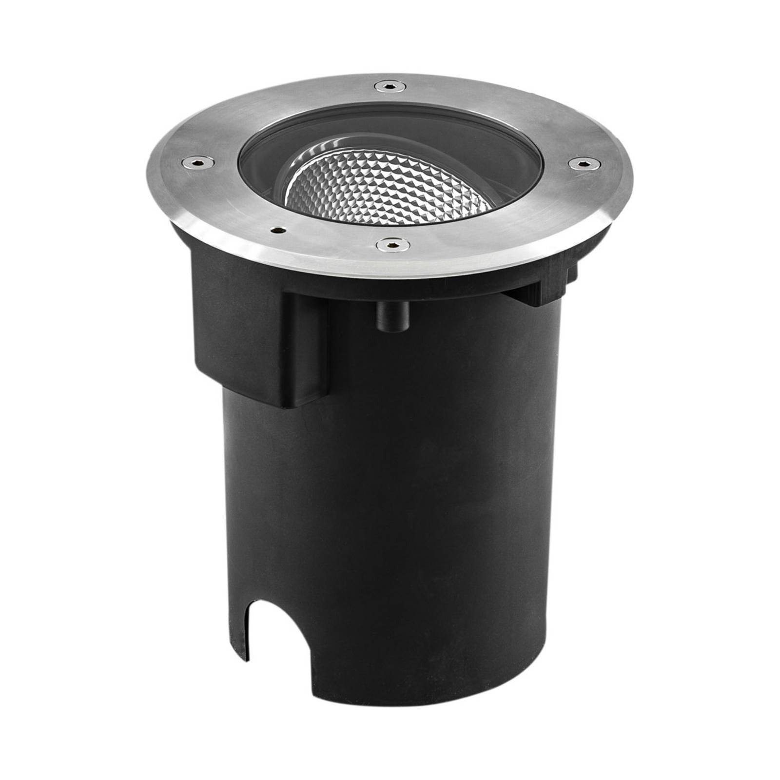 EVN Pentola LED-Bodeneinbaulampe Ø 18cm edelstahl EVN Pentola LED-Bodeneinbaulampe Ø 18cm edelstahl von EVN