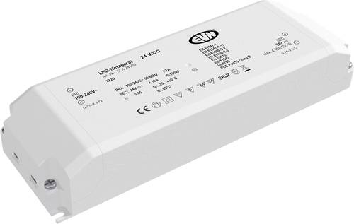 EVN SLK24100 LED-Trafo Konstantspannung 24 V/DC 1St. EVN SLK24100 LED-Trafo Konstantspannung 24 V/DC 1St. von EVN