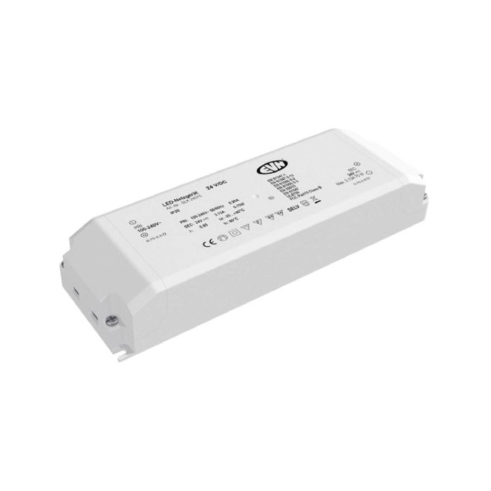 EVN SLK2475 Netzgerät 24V/DC 0,1W-75W IP20 EVN SLK2475 Netzgerät 24V/DC 0,1W-75W IP20 von EVN
