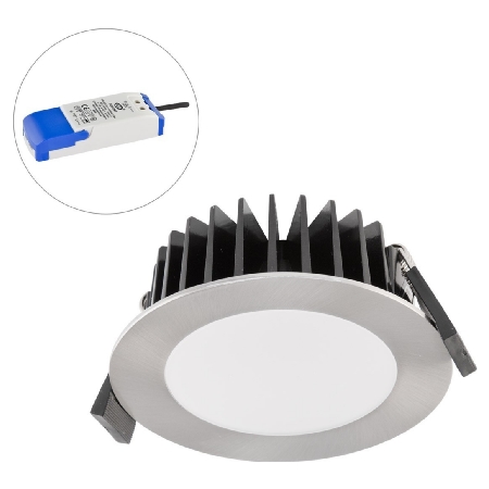 L44101340 chr/sat  - LED-Deckeneinbauleuchte 4000K 350mA IP44 L44101340 chr/sat von EVN