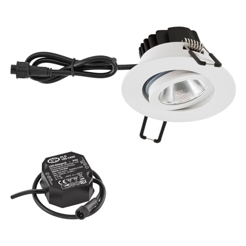 Power-LED Leuchte, schwenkbar mit Netzge EVN PCE650N60102 von EVN