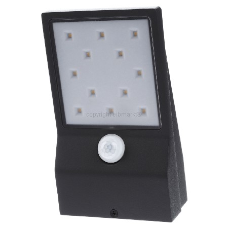 WAS541502 - Solar-LED-Wandleuchte 3000K anthr. BWM WAS541502 WAS541502 - Solar-LED-Wandleuchte 3000K anthr. BWM WAS541502 von EVN