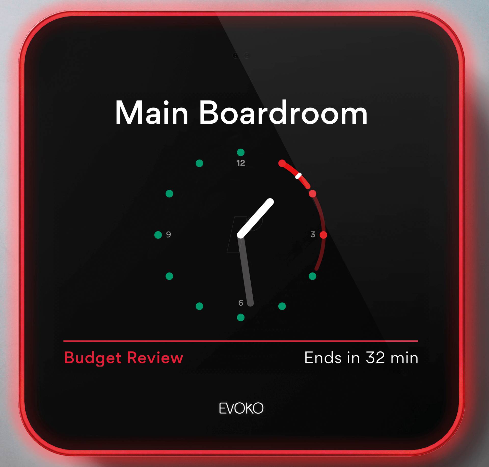 EVOKO LISO - Raum-Manager, 20,3 cm Touch-Display von EVOKO