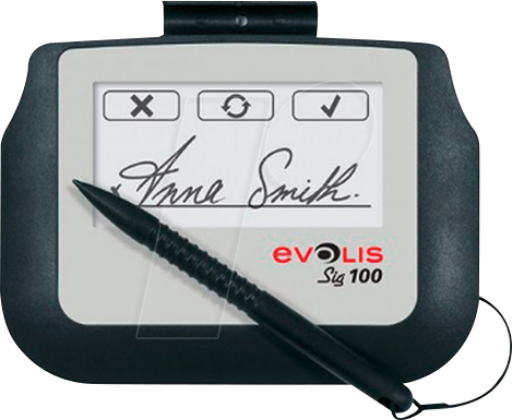 EVOLIS SIG100L - Signatur-Pad, USB, ohne LCD von EVOLIS