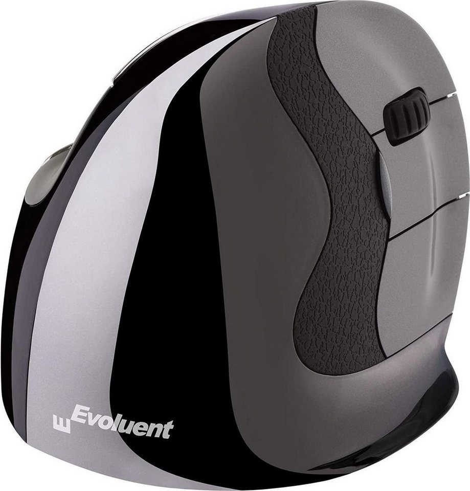 EVOLUENT EVOLUENT VerticalMouse D Medium - Maus - ergonomisch - Laser - 6 Taste Maus von EVOLUENT