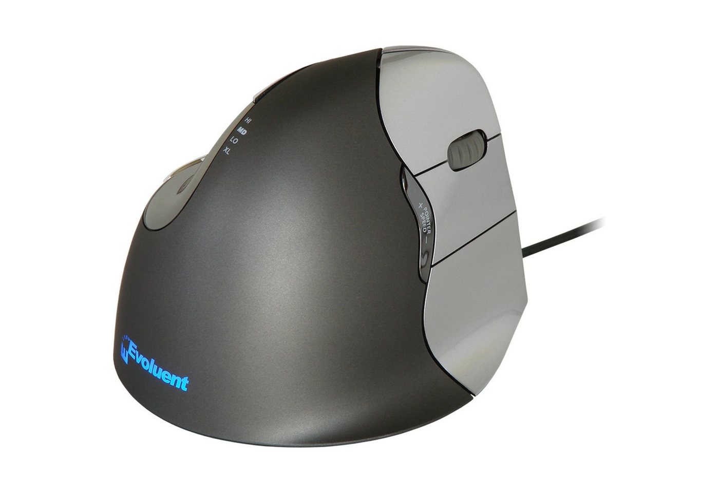 EVOLUENT Evoluent Vertical Mouse 4 RH, Maus Maus (kabelgebunden) von EVOLUENT