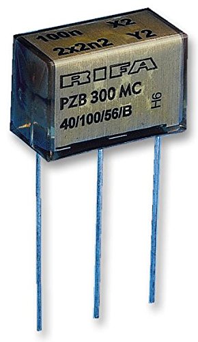 EVOX RIFA Kondensator, Delta-Netz, 0,15 uF + 2 x 4,7 NF | Filmkondensatoren Geräuschunterdrückung/Sicherheit, 1 x Menge – PZB300MC23R30 EVOX RIFA Kondensator, Delta-Netz, 0,15 uF + 2 x 4,7 NF | Filmkondensatoren Geräuschunterdrückung/Sicherheit, 1 x Menge – PZB300MC23R30 von EVOX RIFA