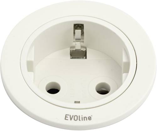 EVOline 159280004300 Einbau-Steckdosenleiste 1fach Weiß 1St. EVOline 159280004300 Einbau-Steckdosenleiste 1fach Weiß 1St. von EVOline