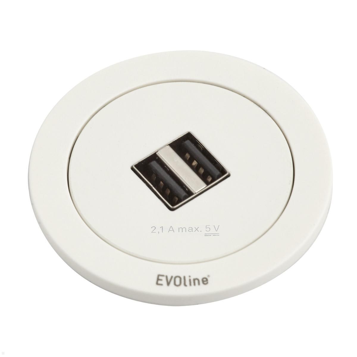 EVOline One mit Doppel USB-Charger in wei? EVOline One mit Doppel USB-Charger in wei? von EVOline