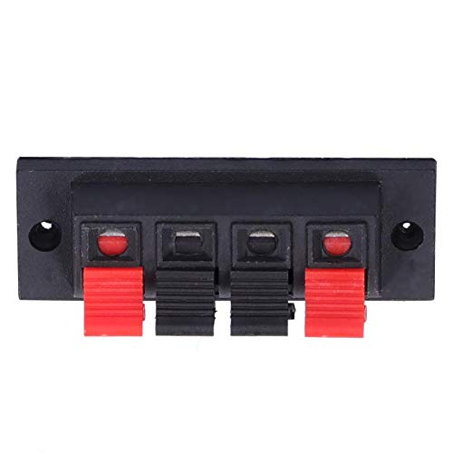 10pcs Lautsprecher Terminal 4-Wege Block Quick Connect Lautsprecher Lötmittel Audio-Test Klemme 0- Federbelastete Easy Connection LED-Alterungstestklemme Schwarz Rot 10pcs Lautsprecher Terminal 4-Wege Block Quick Connect Lautsprecher Lötmittel Audio-Test Klemme 0- Federbelastete Easy Connection LED-Alterungstestklemme Schwarz Rot von EVTSCAN