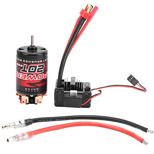 20T 550 gebürsteter Motor und 80A ESC -Ersatz für Fernbedienungauto hohe Effizienz -Präzisionsdesign Max Geschwindigkeit Schwarz 20T 550 gebürsteter Motor und 80A ESC -Ersatz für Fernbedienungauto hohe Effizienz -Präzisionsdesign Max Geschwindigkeit Schwarz von EVTSCAN