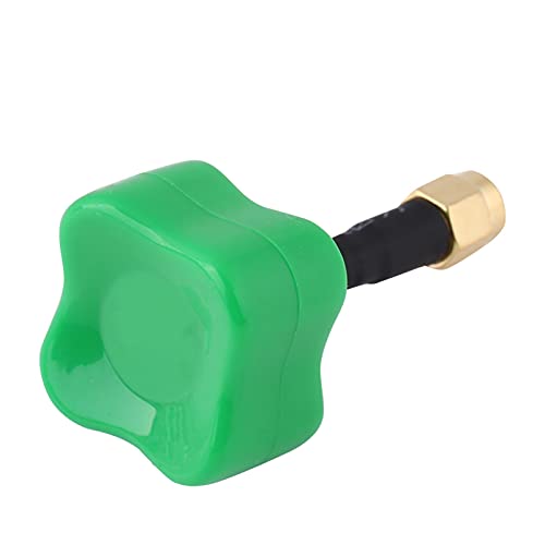 2DBI LHCP Quadcopter FPV -Pilzantenne SMA/RP SMA Kreisförmige polarisierte Konstruktionsgewinn 5,8 g für RC -Drohnen -Luftfotografie (Green) von EVTSCAN
