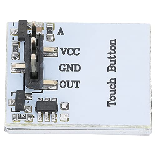 2pcs HTTM 2,7 V 6V Kapazitive Anti-Interferenz-Touch-Schalttaste-Modul Langlebensdauer Feuchtigkeitsdicht für Elektronik (Red) von EVTSCAN