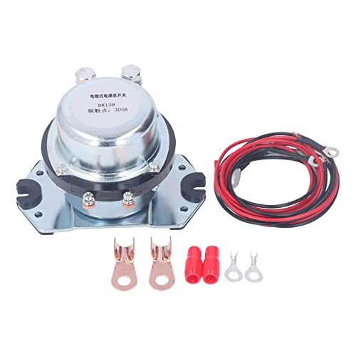 300A Auto Relais Fernsteuerung Silberlegierung Wireless Sicherheit Hochhärte Ausgrabungsstart Startleistung Hauptschalter Relais ATV Off -Straßenfahrzeuge (12V Rated(12V DC Contact Switching Voltage)) von EVTSCAN