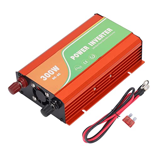 300W Reiner Sinus-Wechselrichter Hochfrequenz-Stromumwandler mit integriertem Kühllüfter 220V Ausgang für Autos Boote Wohnmobile (DC24V) von EVTSCAN