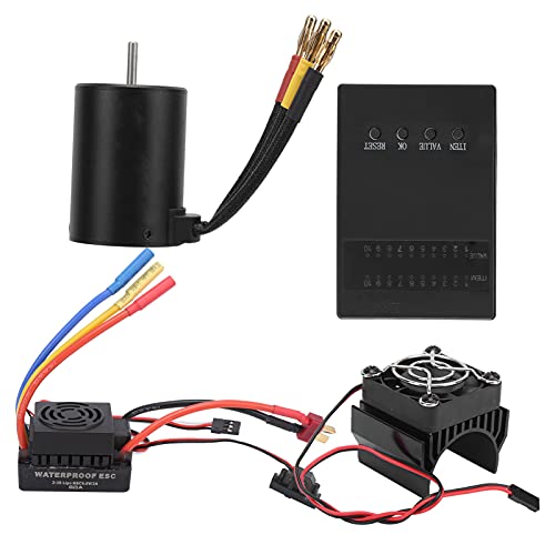 3650 4500KV bürstenloser Motor 60A ESC High Efficiency Combo Set 1/8 1/10 RC -Auto 3650 4500KV bürstenloser Motor 60A ESC High Efficiency Combo Set 1/8 1/10 RC -Auto von EVTSCAN
