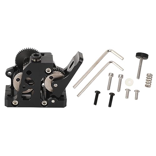 3D-Drucker-Extruder, gehärteter Stahl, Untersetzungsextruder, hohe Leistung, CR10, CR10S, Ender 2, 3, 5 (Black) von EVTSCAN