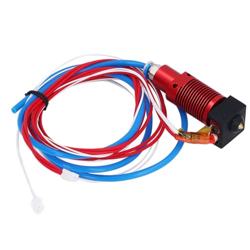 3D -Drucker Extruder Hot End Kit Aluminiumlegierung Runder Kühlkörper Extruder Hotend Ersatz für CR10S Pro 24v40w von EVTSCAN