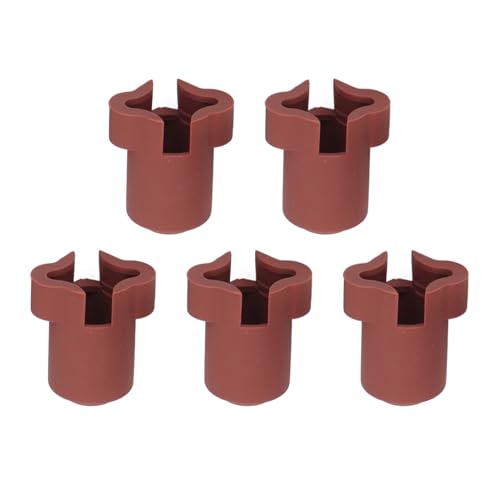 3D -Drucker Hotend Silicon Socken Hochtemperaturresistent Anti -Splald Isolierte Düsendüse Socken bräunlich rot von EVTSCAN