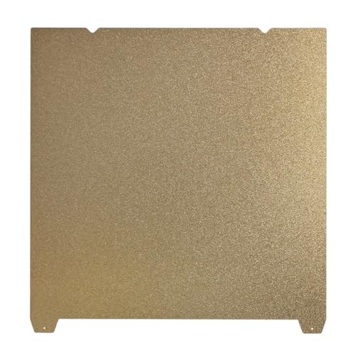3D PEI Blechbett Flexible Federstahl Build 235x235mm Golden strukturiertes Hadetheizung Schnelles Heizung für K1 3D -Drucker von EVTSCAN