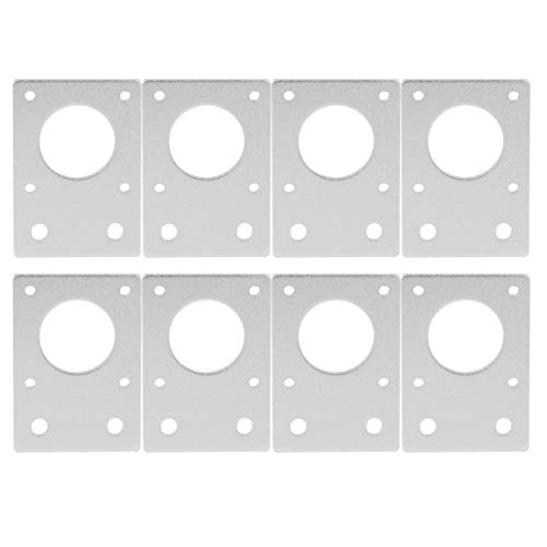 42 Schrittmotormotor -Flachhalterung Aluminium -Legierung Montage -Platte für 3D -Drucker (Silver) von EVTSCAN