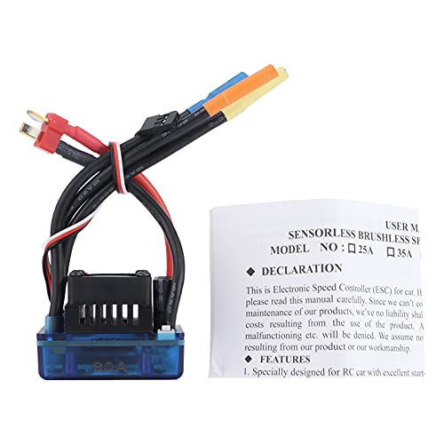 80A bürstenlosen sinnlosen ESC -Geschwindigkeit Controller wasserdicht für LKW SCT RC Cars Boot Teil von EVTSCAN