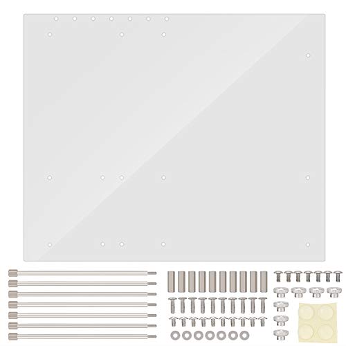 EVTSCAN Acrylrahmen Offener Rahmen Transparenter Acryl-Overlock-Computertasche DIY-Basisständer für ATX Mothboard EVTSCAN Acrylrahmen Offener Rahmen Transparenter Acryl-Overlock-Computertasche DIY-Basisständer für ATX Mothboard von EVTSCAN