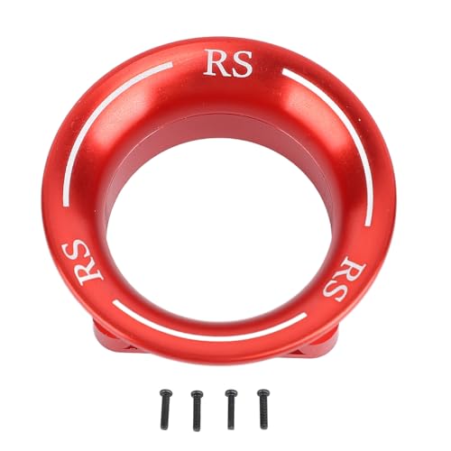 Aluminiumlegierung Metallkühlungslüfterabdeckung für RC Cars Air Inlet Channel 25x25mm kompatibel mit 540 550 3650 Motor ESC -Wärme D3 D4 HPI 1/10 1/8 RC Auto (Red) von EVTSCAN