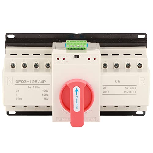 Automatischer Übertragungsschalter mit Dual -Power -Schalter 125A CB -Pegel Mini -Generator -Umschalter mit Indikator AC400V Automatischer Übertragungsschalter mit Dual -Power -Schalter 125A CB -Pegel Mini -Generator -Umschalter mit Indikator AC400V von EVTSCAN
