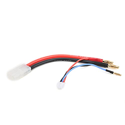 -Buchsenstecker LiPo-Balance-Batterieanschlusskabel mit JST XH 4-mm-Bananenstecker, leichtes, langlebiges Ladekabel, RC-Drohnen-Zubehör von EVTSCAN