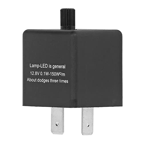 CAR LED -Flasher -Relais einstellbar 12,8 V 3 Pin DC12V 10a von EVTSCAN