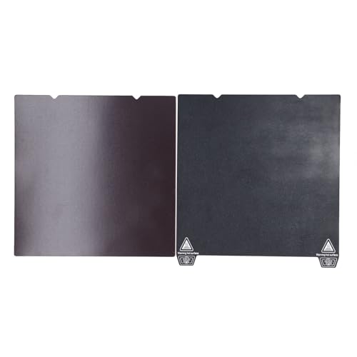 Doppelseitig strukturiertes PEI -Blatt 235 mmx235 mm mit flexibler Federstahl -Bauplatte Schwarz für Ender 3 S1 3D -Drucker von EVTSCAN
