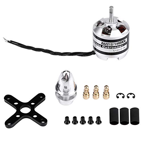 EMAX XA2212 820KV 2-3S Bürstenloser Motor Super Power RC Quadcopter Multirotor Flugzeugmotor (1400KV) von EVTSCAN